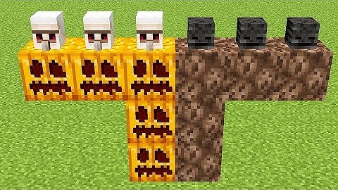 how to create a double pumpkin?  wither