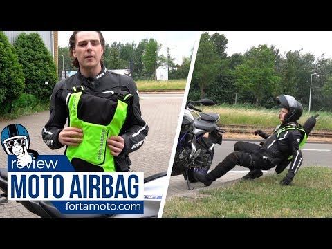 Want to ride safe? Get this Moto Airbag!