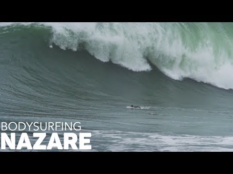 Watch Kalani Lattanzi Bodysurf ‘Fun and Playful’ Nazaré