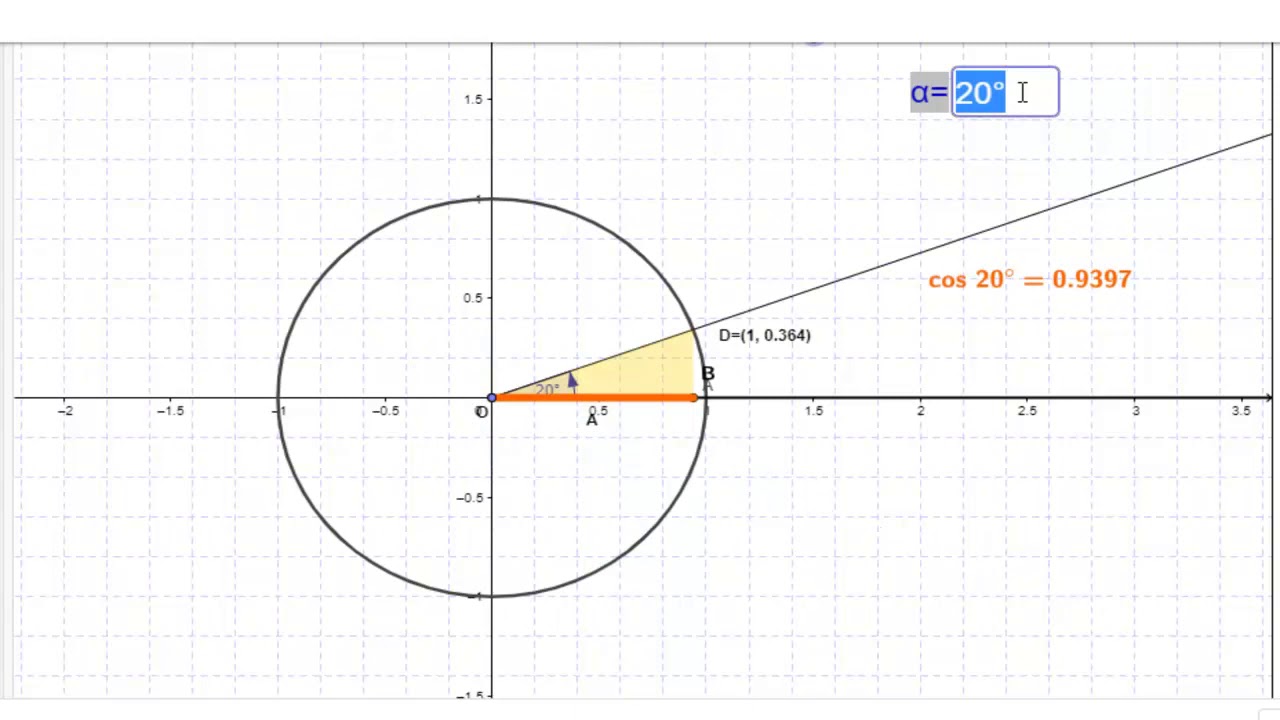 LA FUNCI N COSENO EN LA CALCULADORA YouTube