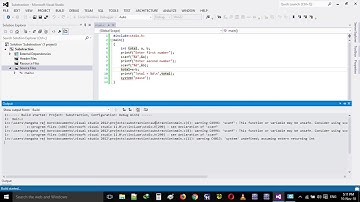 C Program for subtraction of two numbers