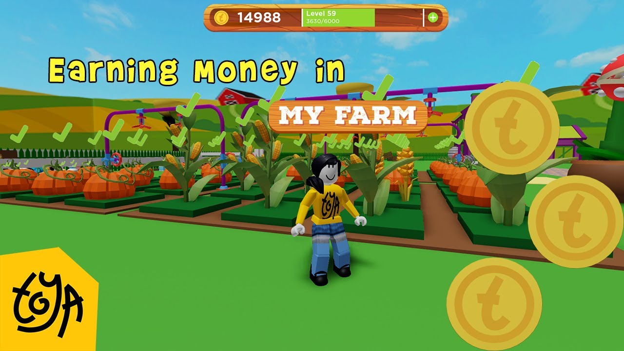 How To Earn Money In My Farm On Roblox Youtube - jogando na minha farm no roblox