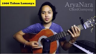 Chord Gampang (1000 Tahun Lamanya (Tulus)(Jikustik) by Arya Nara (Tutorial)