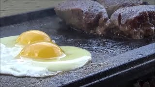 Simple Trick  Make your Lodge Cast Iron Griddle NONSTICK