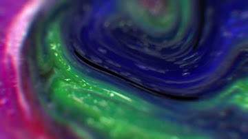 Flowing liquid depth of field, bokeh, background version 4 - free stock footage