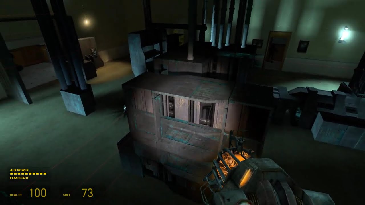 Half Life 2-  Follow Freeman laser room walkthrough