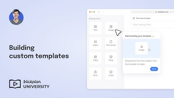 Building custom templates