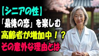 【シニアの性】「最後の恋」を楽しむ高齢者が増加中！？その意外な理由とは