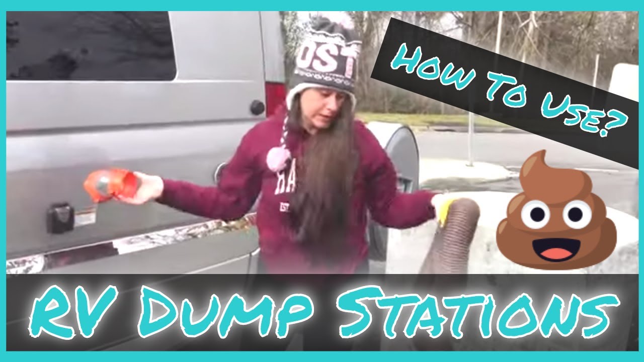 RV DUMP STATION HOW TO USE RV DUMP STATIONS Van Life YouTube