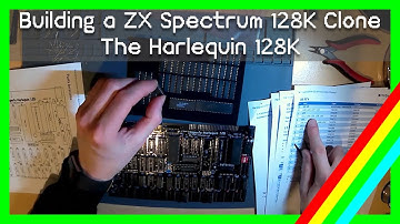 Building a ZX Spectrum 128K Clone (Harlequin 128 Rev 2D)