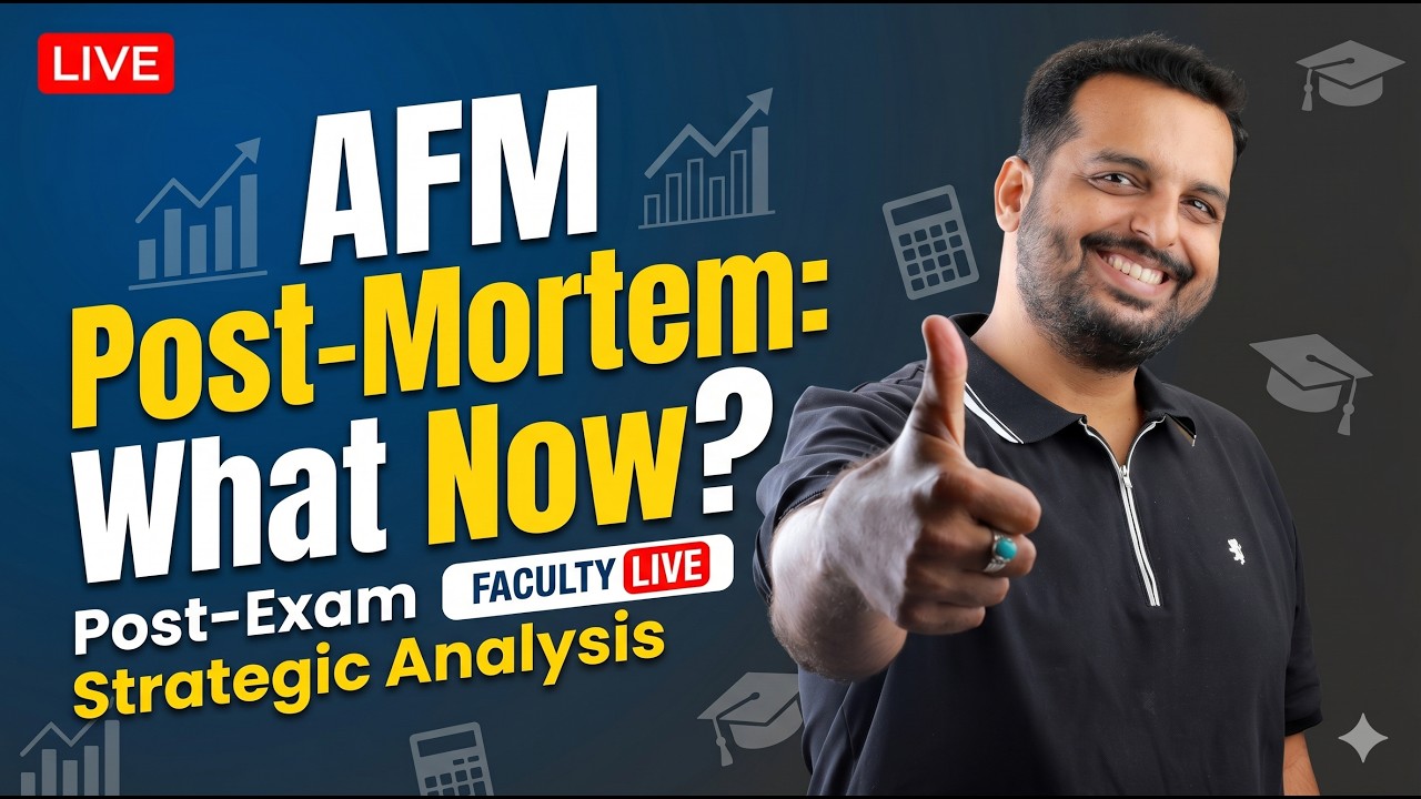 AFM Post-Mortem: What Now?