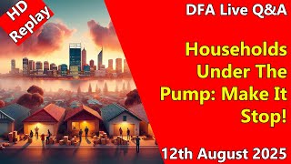 DFA Live Q&A HD Replay: Households Under The Pump: Make It Stop!