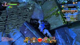 Neverwinter - dont you hate it when you get stuck in a rock..