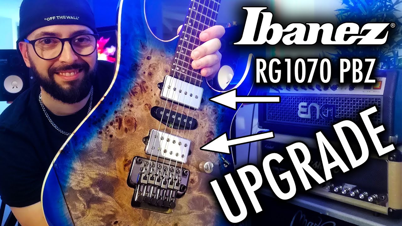 IBANEZ RG1070PBZ-CBB MAJOR UPGRADE | NEW CUSTOM PICKUPS & ULTRA
