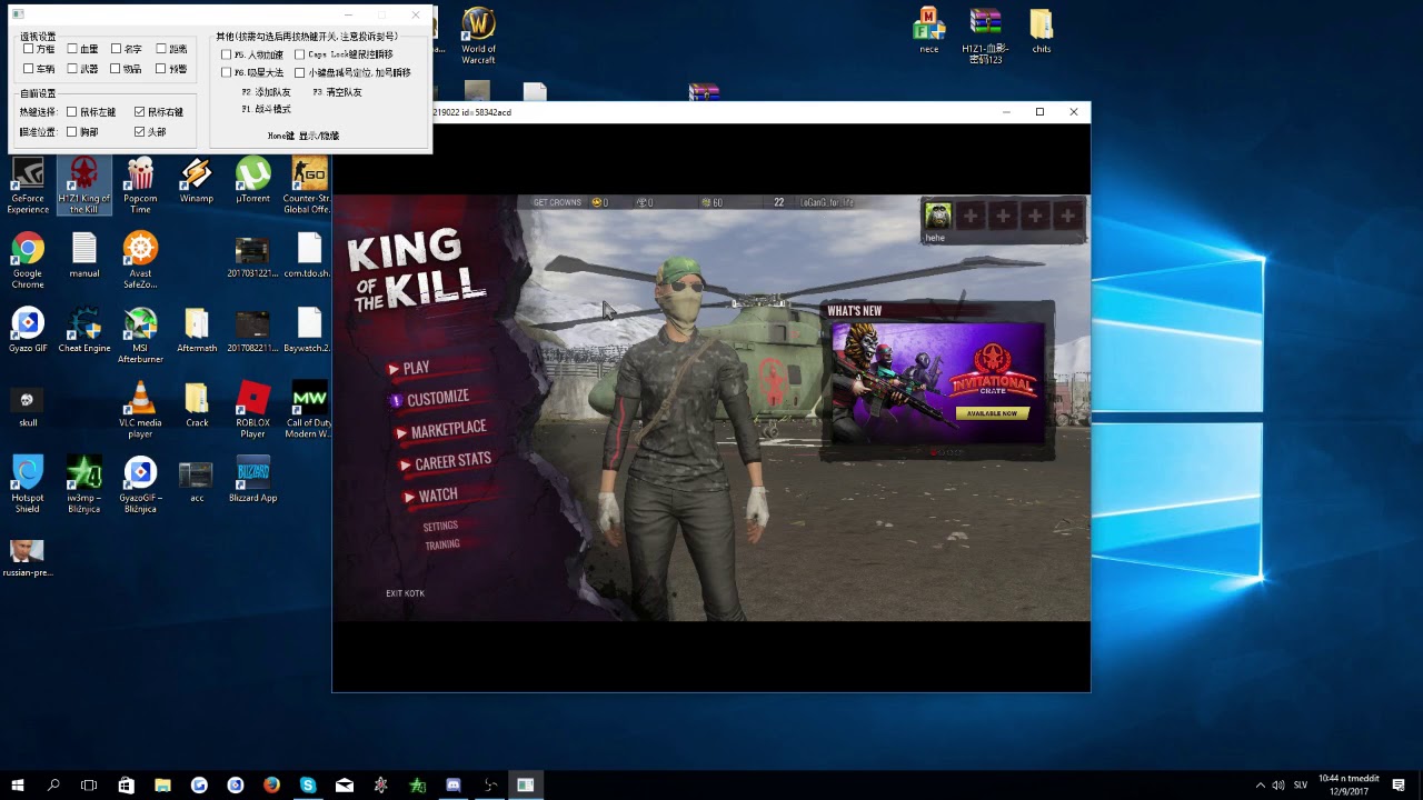 H1Z1 KOTK Cheats/Hacks (Kawaii showcase)