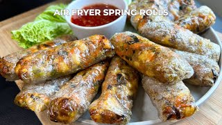 GuiltFree Spring Rolls | Healthy & Crispy Air Fryer Recipe