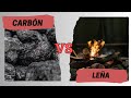 Diferencia entre carbón y leña ¿Cual es mejor?