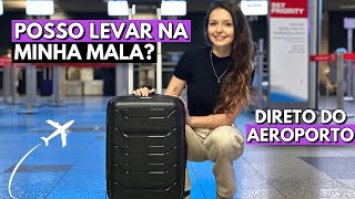 7 Itens Que Você Pode Levar Na Bagagem De Mão Durante Uma Viagem De Avião