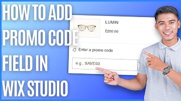 How to Add Promo Code Field in Wix Studio [Quick Guide]