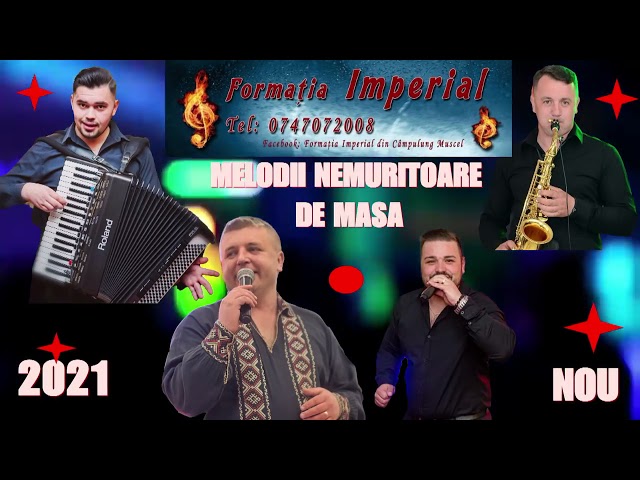 FORMATIA IMPERIAL DIN CAMPULUNG MUSCEL - MELODII NEMURITOARE DE MASA - NOU 2021 class=