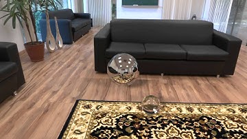 Panorama Augmented Reality - Reflection Demo