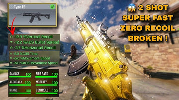 NEW "2 SHOT"  TYPE 19 Gunsmith! its TAKING OVER COD Mobile in Season 10