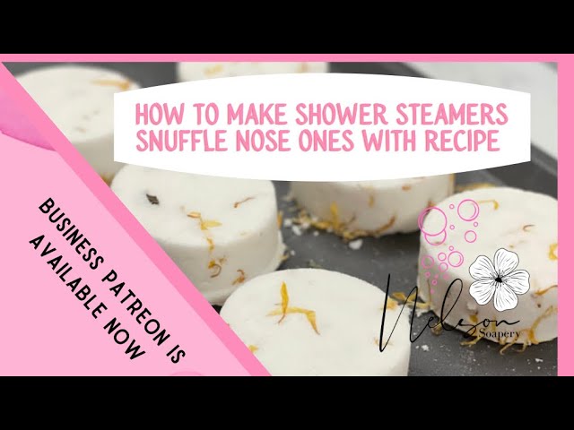Easy Spa-Like DIY Shower Steamer Recipe 