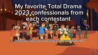 My personal favorite confessionals from each Total Drama Island 2023 character