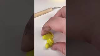 DIY CLAY ART TUTORIAL |woodstock edition #shorts #diy #art