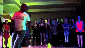 Zouk demonstration by Gilson and Natasha ll Gilson и Наташа Терёхина 2014