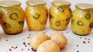 THE MOST DELICIOUS POTATO RECIPE! NOW YOU WILL MAKE POTATOES ONLY LIKE THIS! #kimchirecipe #salad