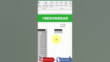 COMO REDONDEAR DECIMALES EN EXCEL #shorts #excel #excelformula #cursosgratis #excel2022 #formulas
