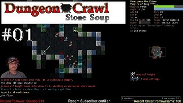 Dungeon Crawl Stone Soup / Roguelike Dungeon Crawler / Ep: 01