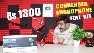 Condenser Microphone BM-800 Complete Kit -  Full Review ( Unboxing, Setup, Audio Tests)