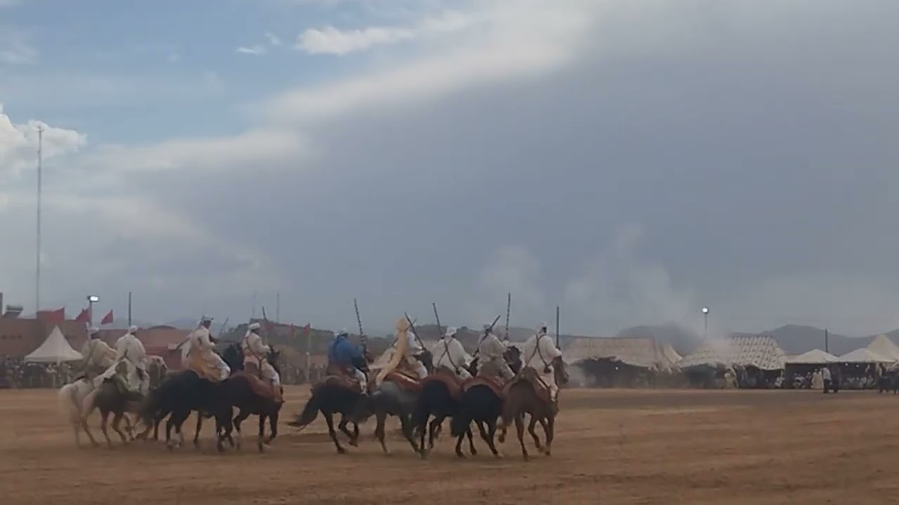 موسم التبوريدة مولي عيسى بن ادريس بايت عتاب