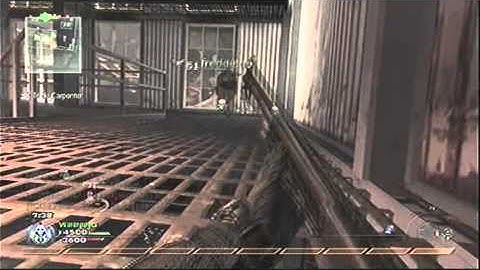 Modern Warfare 2: TDM on Scrapyard(AK-47) Epic Claymore LOL