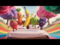 Five Little Fruits Jumping On The Bed/Bouncing Fruits @Kidscartoonn219 