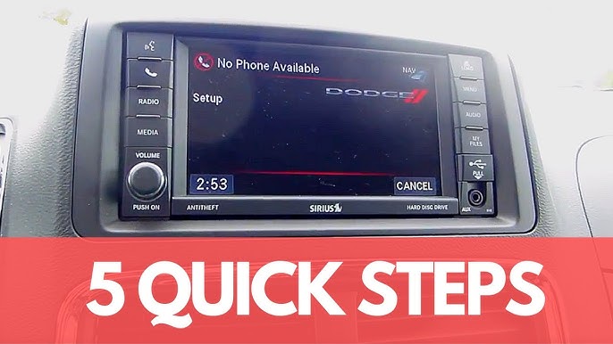 How To Connect Phone To Uconnect Dodge: Easy Step-by-Step Guide