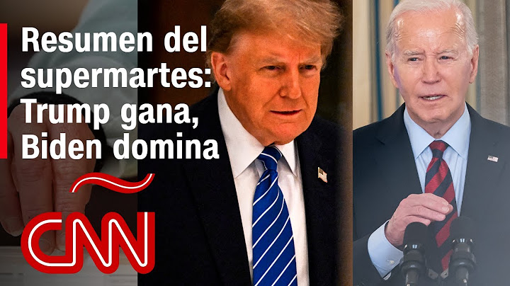 Elecciones en EE.UU. 2024 | Resultados del supermartes y claves: Biden y Trump rumbo a su revancha
