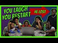 Britton kids react to you laugh you restart