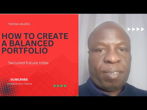 How to create a balanced portfolio - YouTube