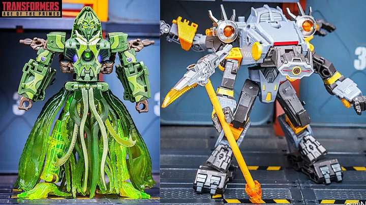 Transformers Age Of The Primes AMALGAMOUS PRIME + QUINTUS PRIME In-Hand Images by Notrab!!!