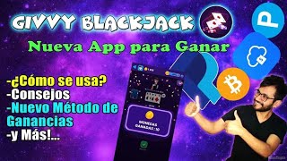 "Givvy BlackJack" App para Ganar dinero jugando! screenshot 2