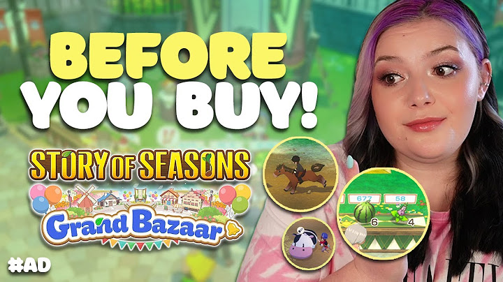 Everything You NEED to Know About Story of Seasons: Grand Bazaar! (Exclusive Gameplay Footage!)