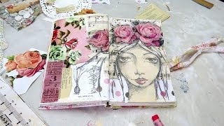 Mixed Media: Art Journal Pages - DesignMatters TV