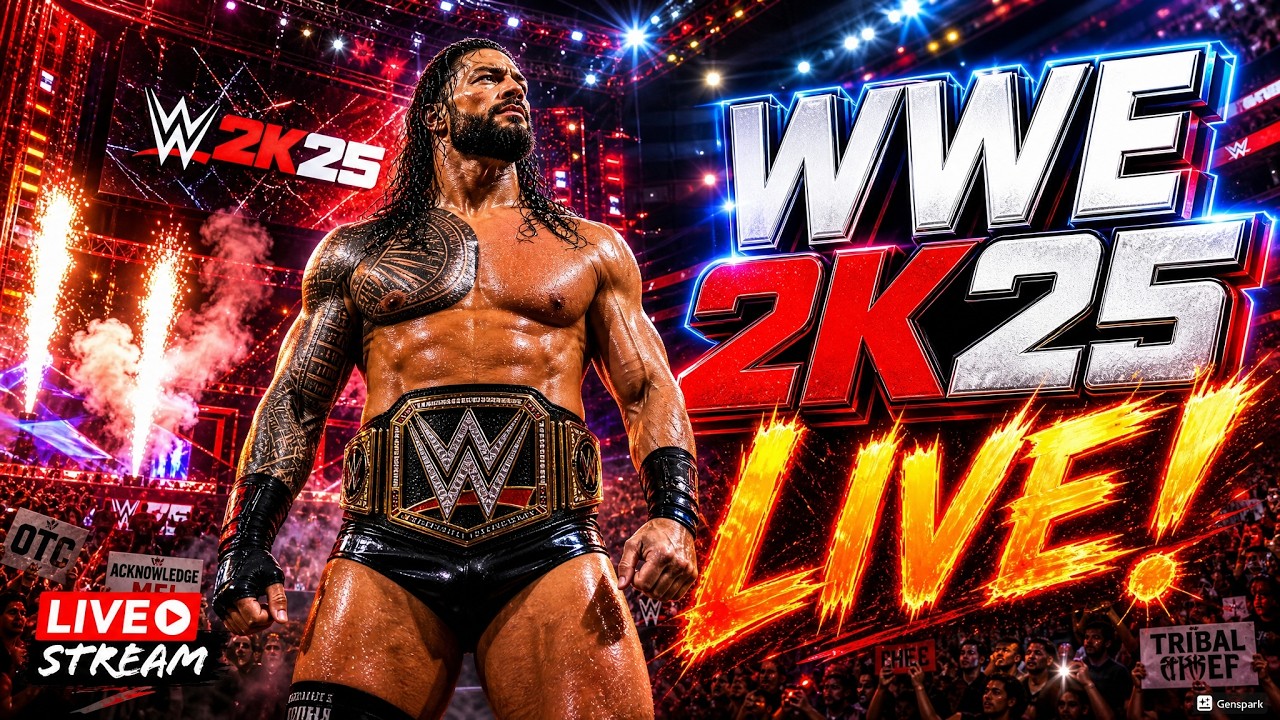 WWE 2K25 LIVE – Unbelievable Finish😱 | Best Match Ever Played!#wwe #wrestling #wwe2k25#shorts#views