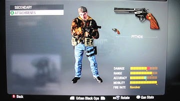 Call of Duty Black Ops Create a Class Multiplayer