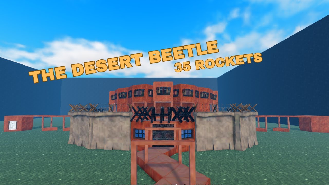 35 Rockets DESERT BEETLE | 35 ROCKETS | INSANE 2x2 EXPANSION - YouTube