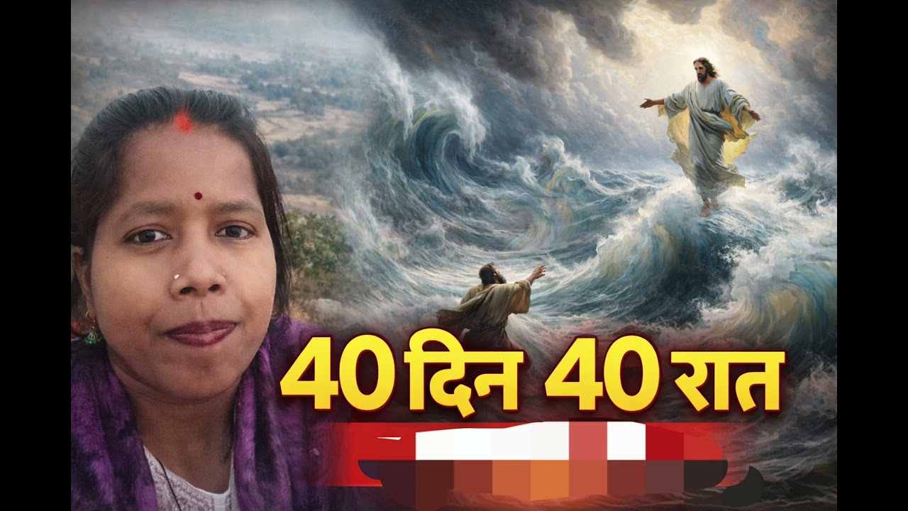  40 दिन 40 रात | Powerful Sadri Christian Song | Poornima Bargah New Long Video 2026 सुबह जरूर सुने 