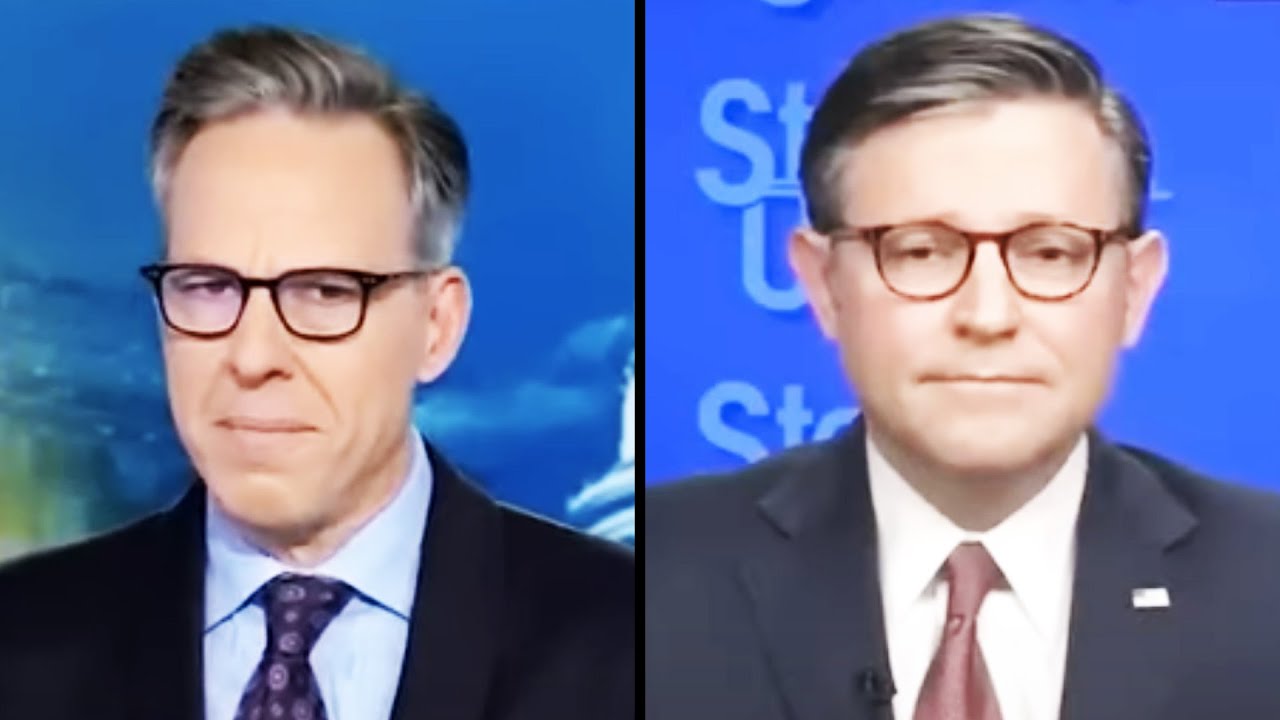 Speaker Johnson Gets Exposed During CNN Interview
